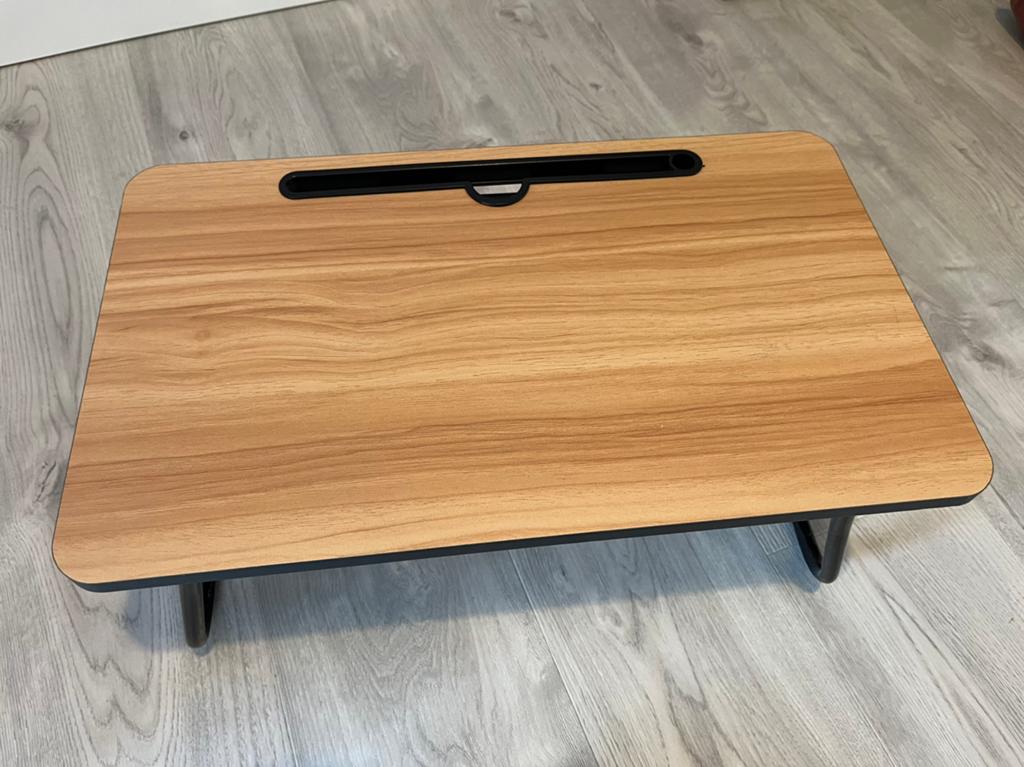 Inklapbare laptoptafel / serveertafel – zo goed als nieuw, Ophalen, Zo goed als nieuw, Rechthoekig