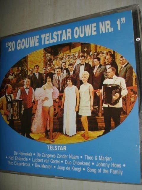 20 Gouwe Telstar Ouwe nr. 1- TELSTAR TCD-10009- (NIEUW), Verzenden, Nieuw in verpakking, Levenslied of Smartlap