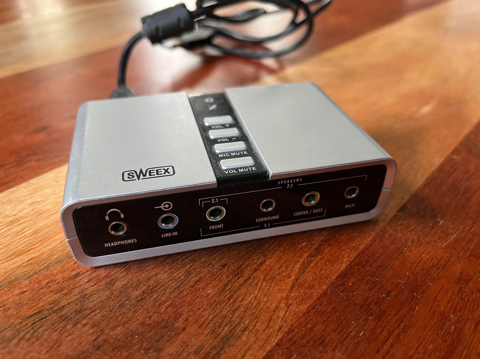 Sweex Externe geluidskaart, Computers en Software, Geluidskaarten, Ophalen, Gebruikt, Extern