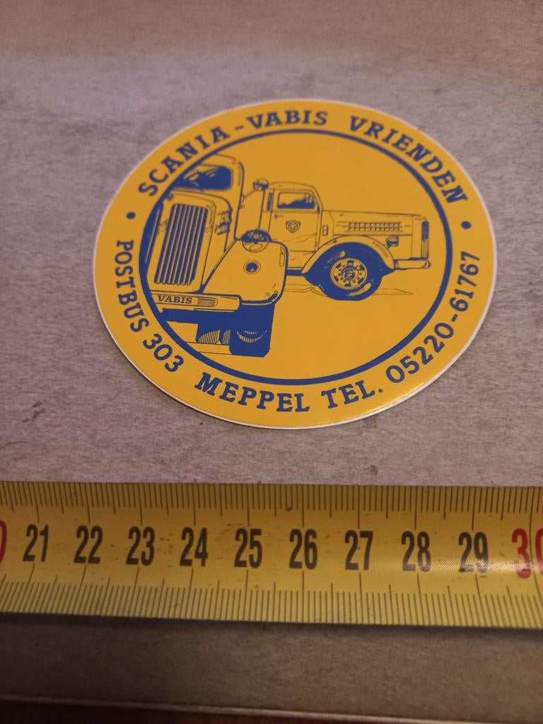 Scania vabis vrienden meppel, Ophalen of Verzenden, Zo goed als nieuw