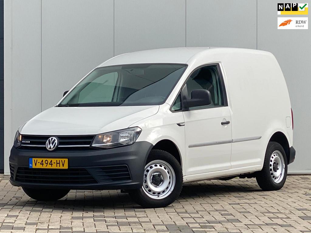 Volkswagen Caddy 1.4 TGI L1H1 EcoFuel Trendline CNG BENZINE, Auto's, Bestelauto's, Bedrijf, Te koop, ABS, Airbags, Airconditioning
