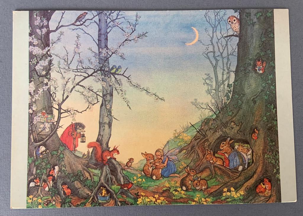 Goodnight Time' Molly Brett (1902-1990), Verzenden, 1960 tot 1980, Gelopen