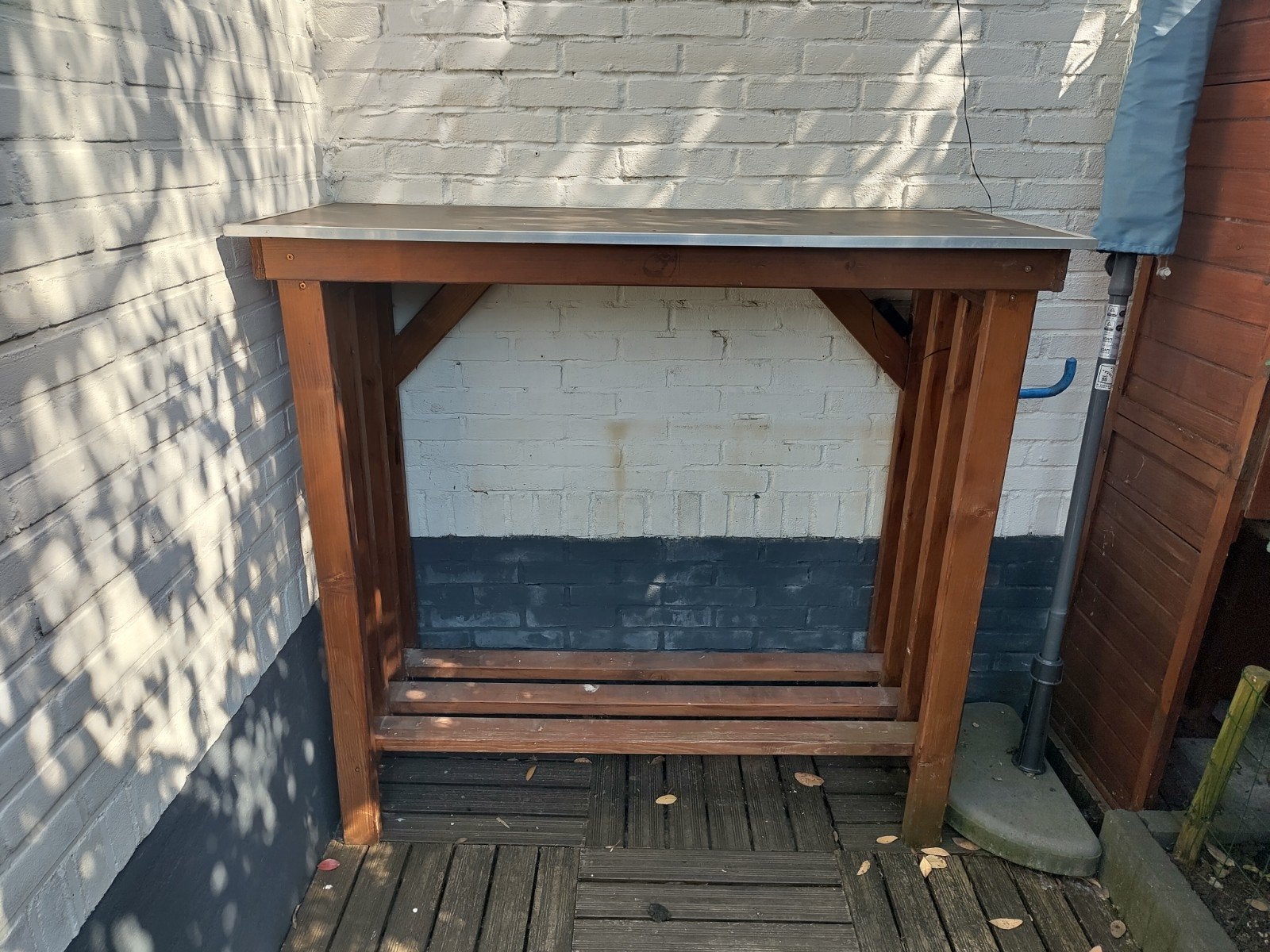 Tuinkast/houtrek, Ophalen, Hout, Overige typen