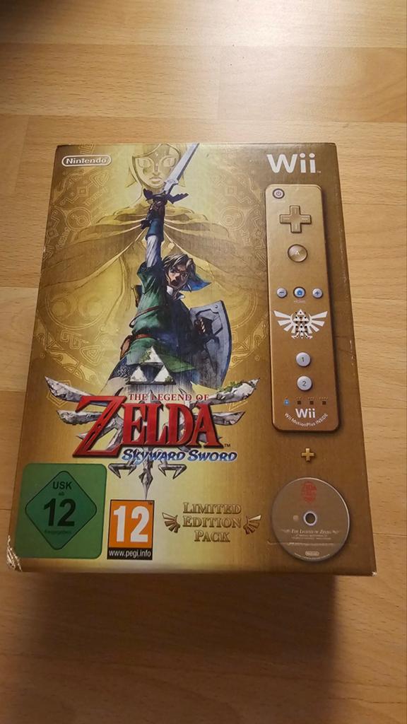 The Legend of Zelda Skyward Sword Limited Edition Wii, Avontuur en Actie, 1 speler, Nieuw, Ophalen of Verzenden