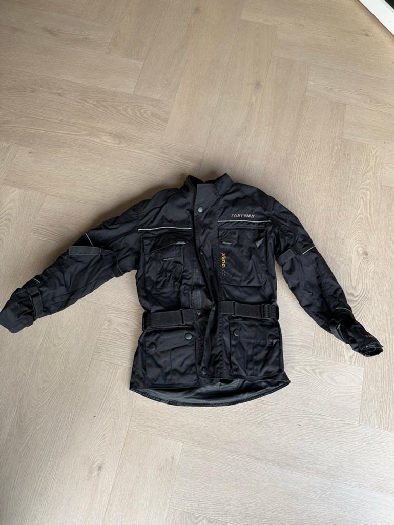 Fastway motorjas textiel - Maat XS, Ophalen, Tweedehands, Jas | textiel