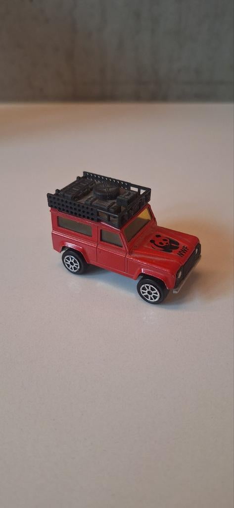 Vintage WWF Land Rover speelgoedauto, Ophalen of Verzenden, Gebruikt