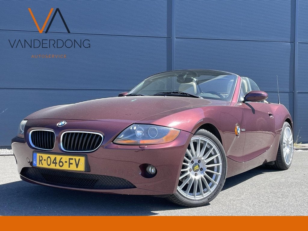 BMW Z4 Roadster 2.5i | Handbak 6 | Leder | Zie tekst, Achterwielaandrijving, Gebruikt, Beige, Cabriolet