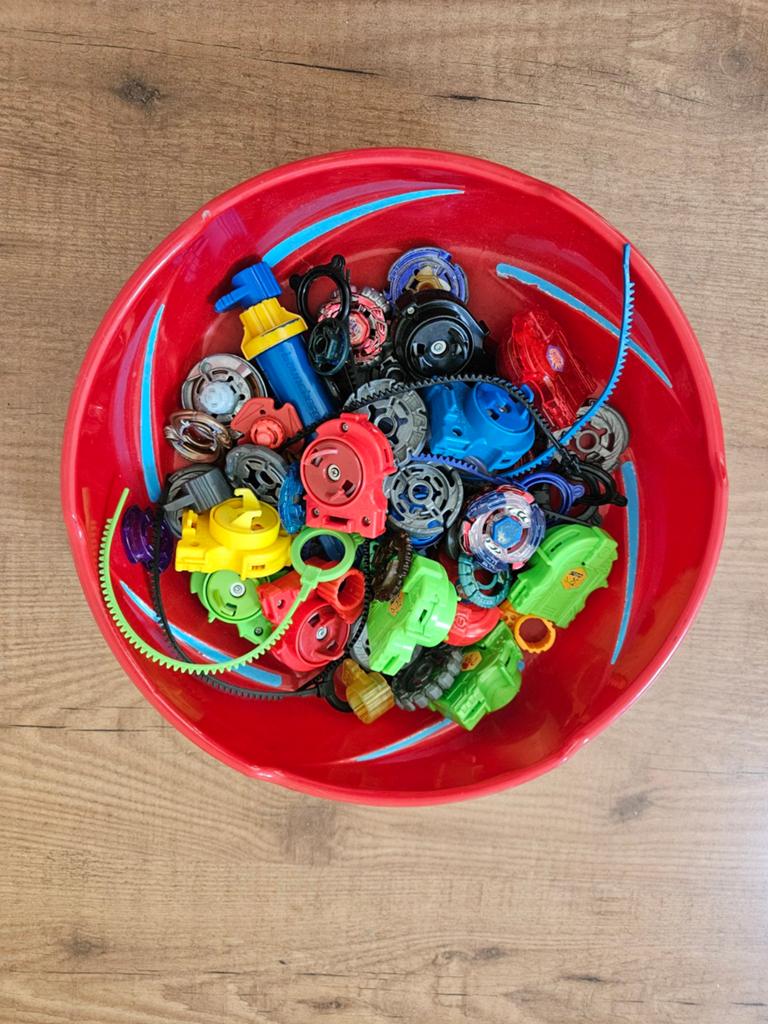 Bayblades met arena, Ophalen of Verzenden, Gebruikt, Jongen of Meisje
