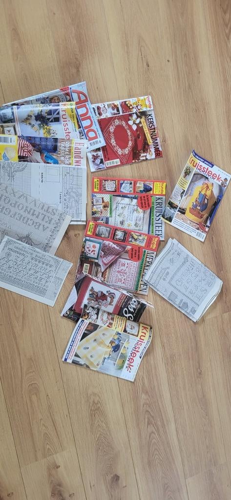 Handwerk tijdschriften met patronen, Ophalen of Verzenden, Gebruikt
