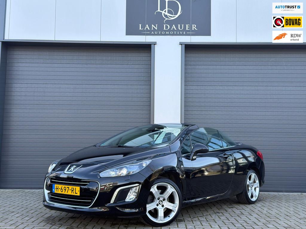 Peugeot 308 CC 1.6 THP Sport Pack / CABRIO / AUTOMAAT / STOE, Euro 5, Gebruikt, Zwart, Leder