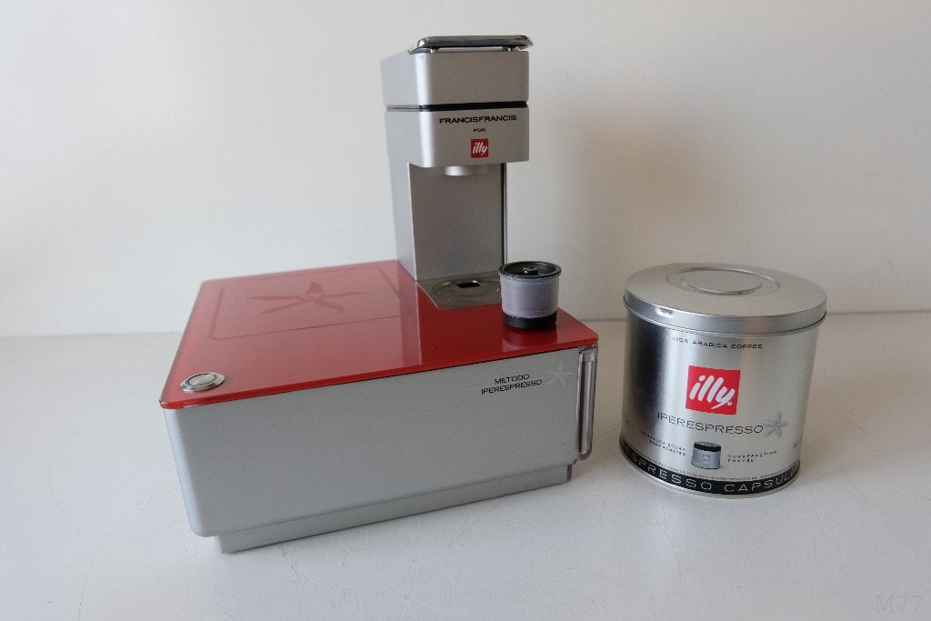 illy Francis Francis Y1 Iperespresso Home Red Koffiemachine, Kunststof, Zilver, Ophalen of Verzenden, Overige typen