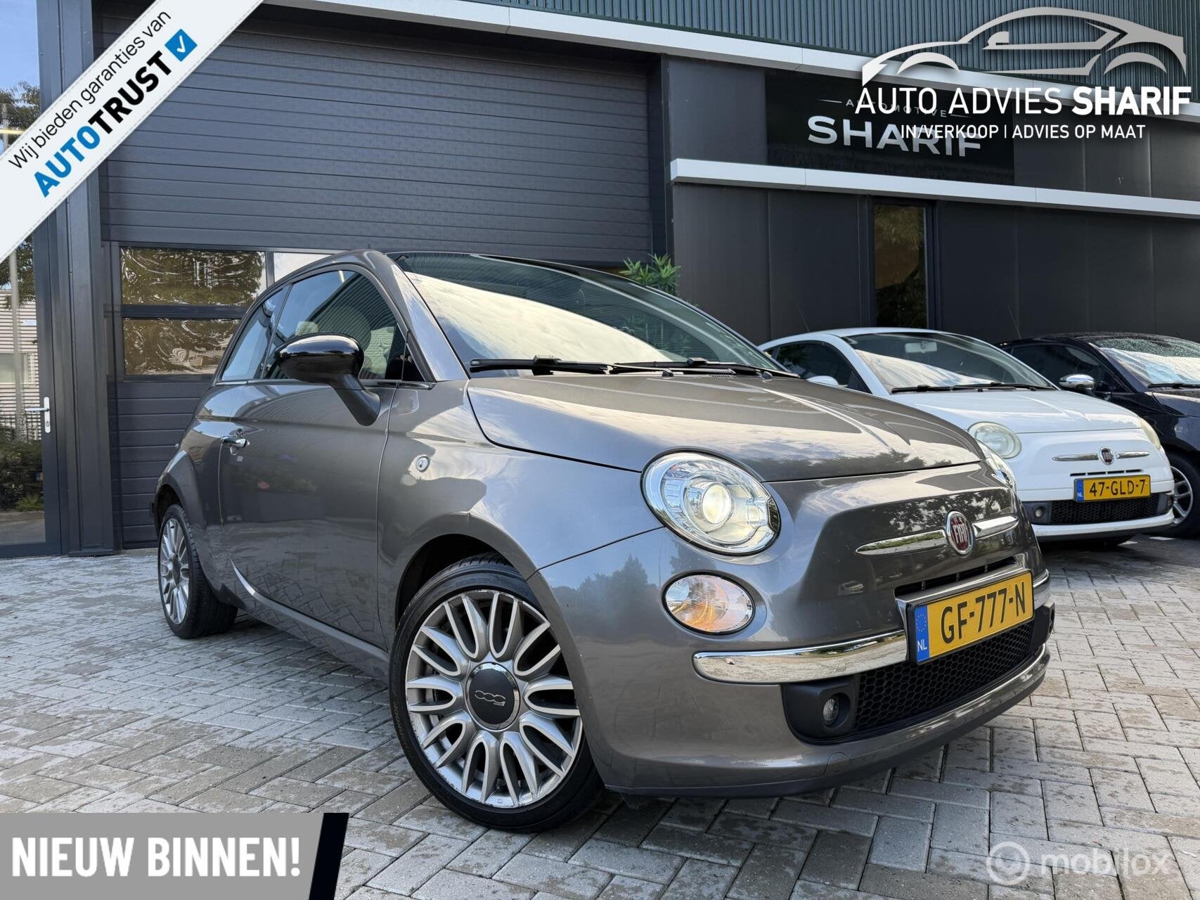 Fiat 500 0.9 TwinAir Turbo Cult Navigatie|Panoramdak|NL AUTO, Voorwielaandrijving, Gebruikt, 905 kg, Bedrijf