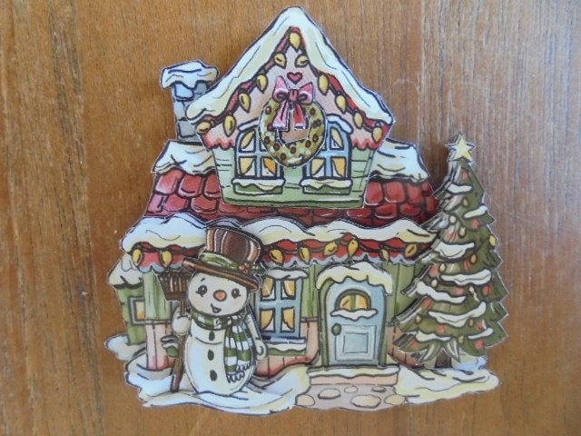 3d plaatje kerst 131, Ophalen of Verzenden, Nieuw, Kerst, Knipvel