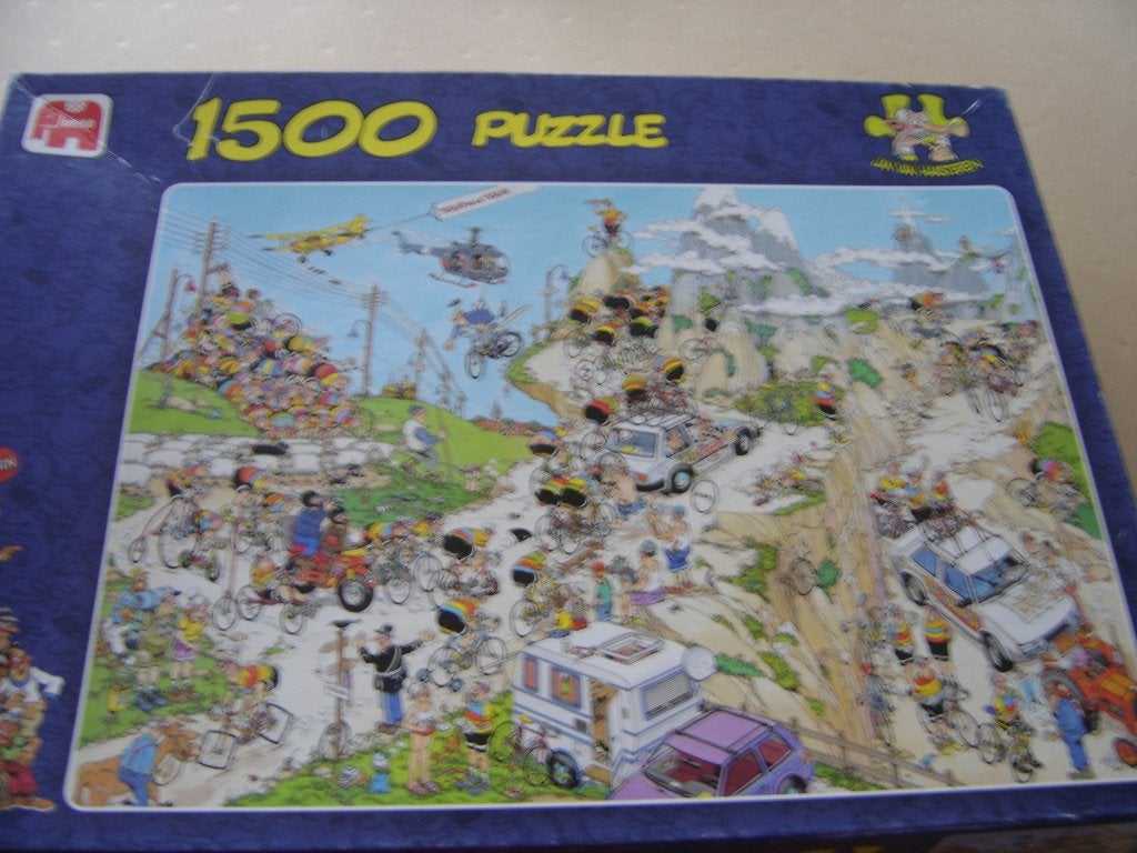 puzzel jan van haasteren 1500, Ophalen, 500 t/m 1500 stukjes, Zo goed als nieuw