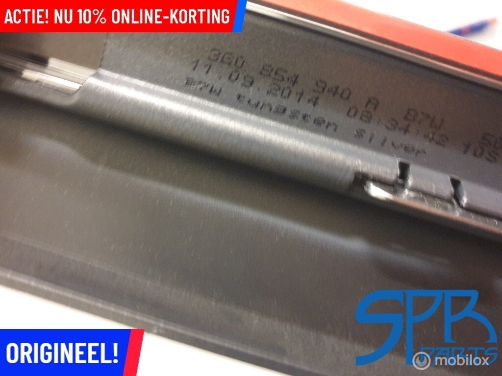 PASSAT B8 PORTIER DEUR Sierlijst LB7W RECHTSVOOR 3G0854940A, Volkswagen, Nieuw, Ophalen of Verzenden, Volkswagen