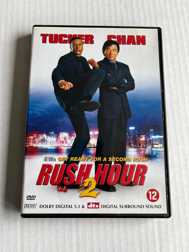 Rush Hour 2 - DVD, Vanaf 12 jaar, Ophalen of Verzenden, Gebruikt