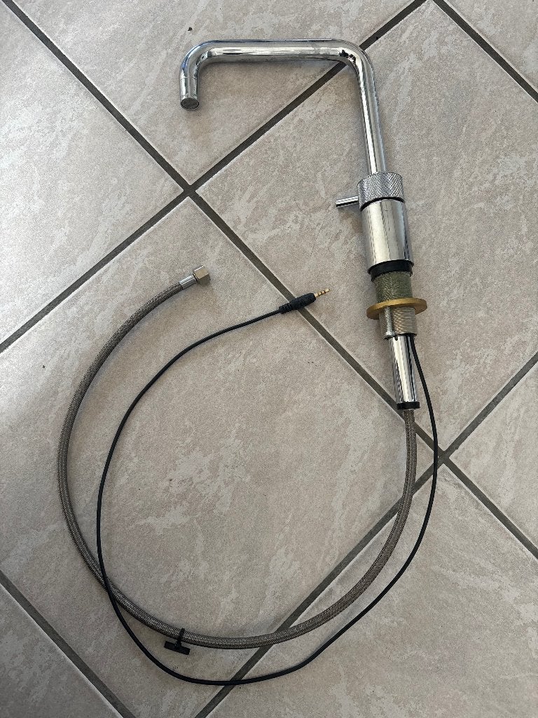 Quooker Nordic Single Tap Square Chroom (Losse Kraan), Ophalen, Minder dan 50 cm, Zo goed als nieuw, Minder dan 25 cm