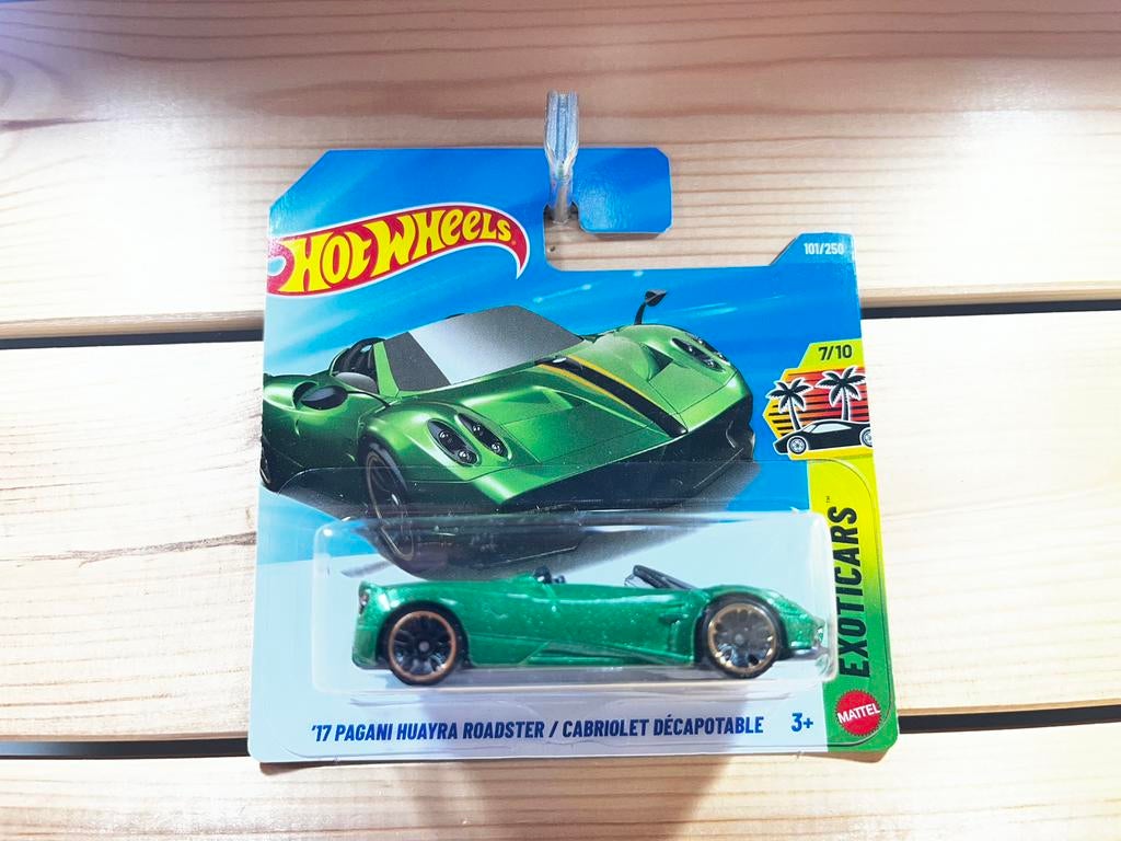 Pagani Huayra Roadster hotwheels, Ophalen of Verzenden, Zo goed als nieuw, Auto