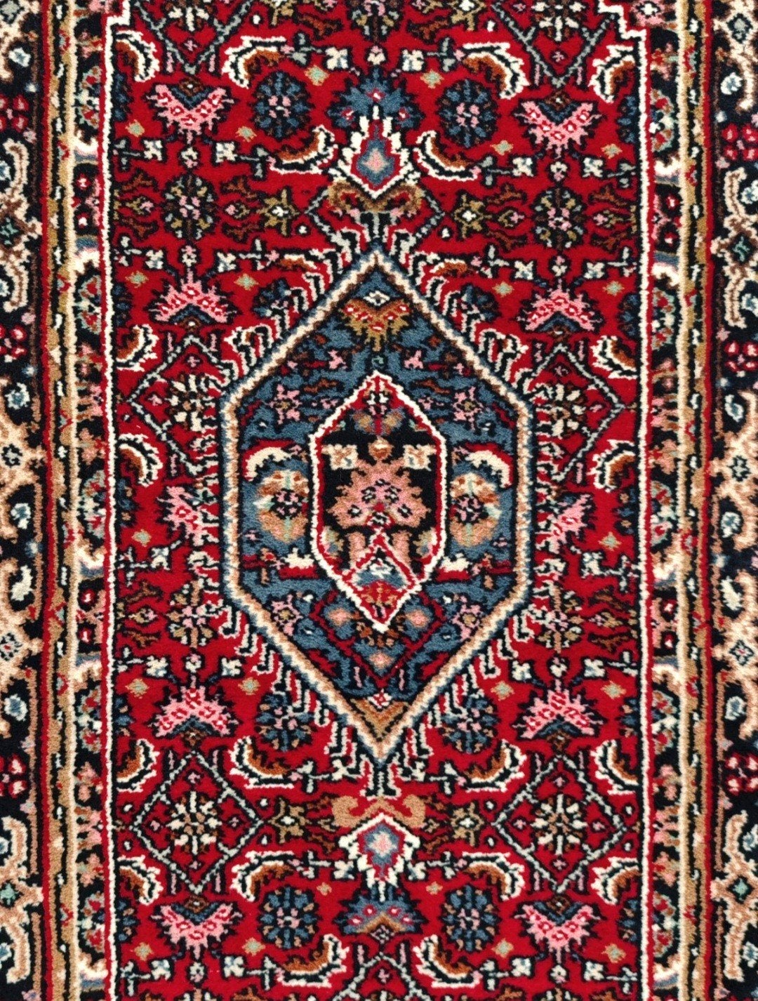 Handgeknoopt Perzisch wol Bidjar tapijt medallion 73x276cm, Klassiek Oosters, Persian, vintage, oosters, hype, 200 cm of meer