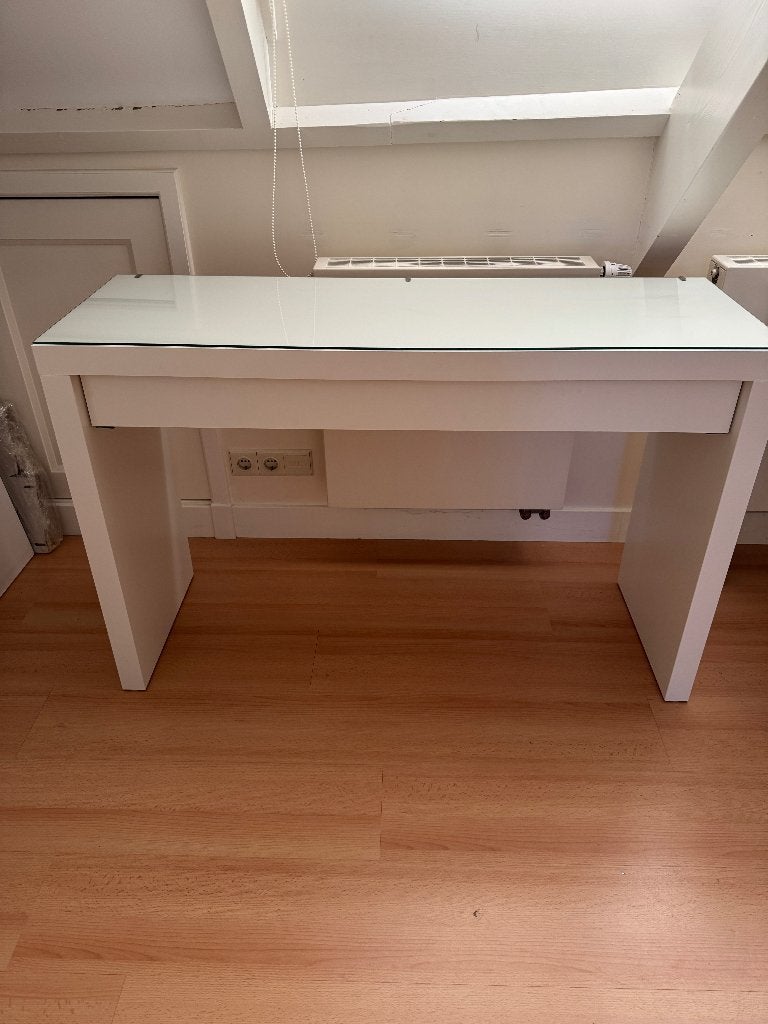 Kaptafel MALM, toilettafel, 121x41 cm, zeer goede staat, Huis en Inrichting, Tafels | Kaptafels, Ophalen of Verzenden, Zo goed als nieuw