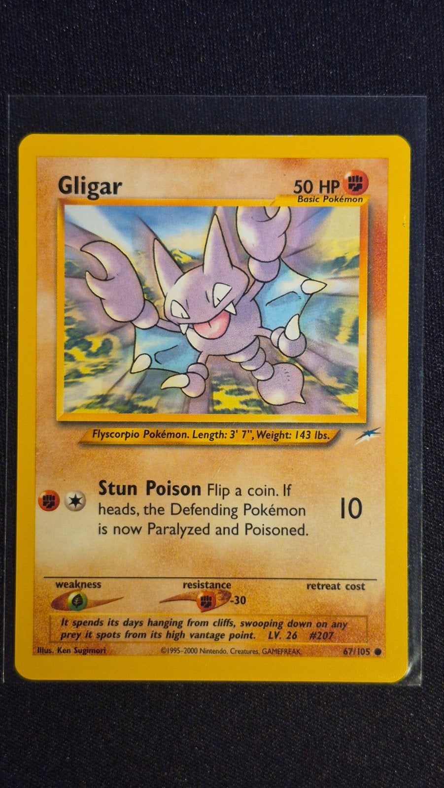 Gligar 67/105 – Neo Destiny, Verzenden, Zo goed als nieuw, Losse kaart