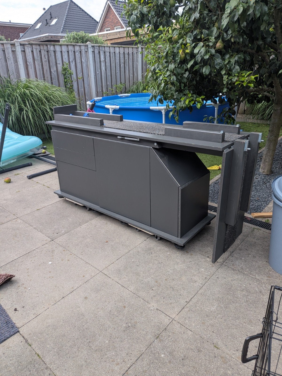 Nieuwe werkbank voor scooters met oprijplaat, Ophalen, Nieuw