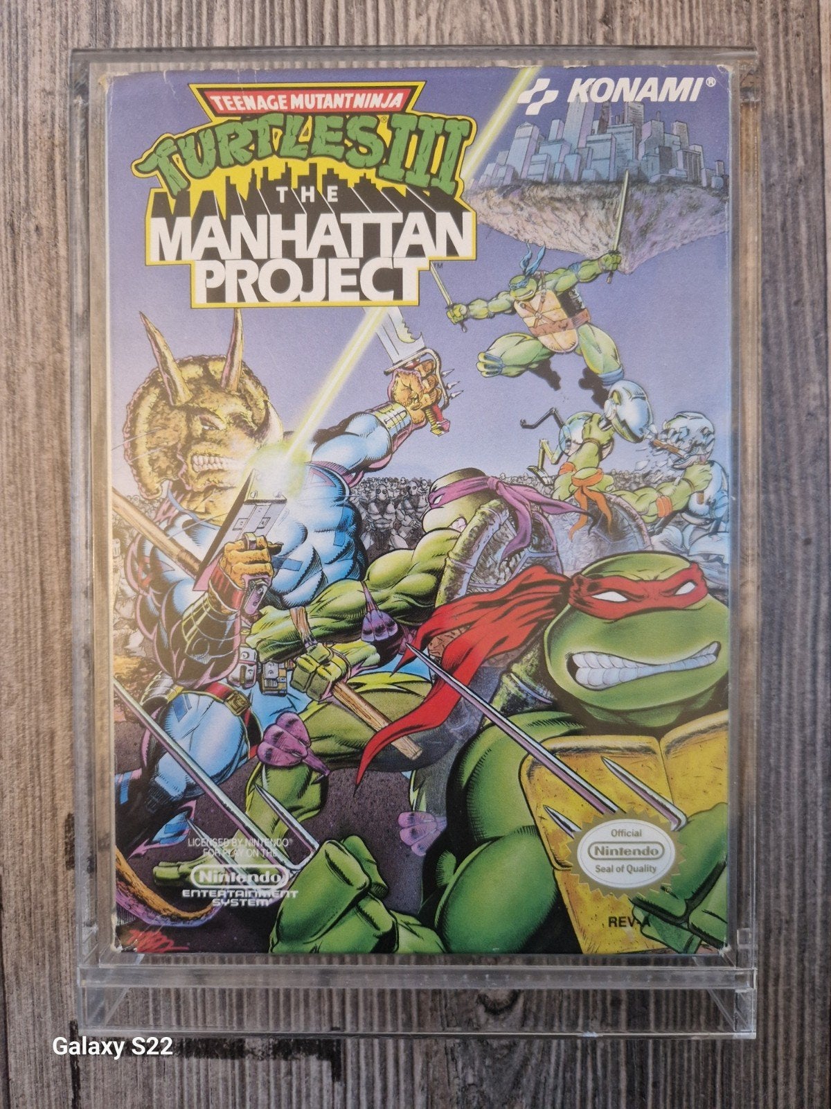 Teenage Mutant Ninja Turtles III: The Manhattan Project NES, Avontuur en Actie, Gebruikt, 2 spelers, Eén computer