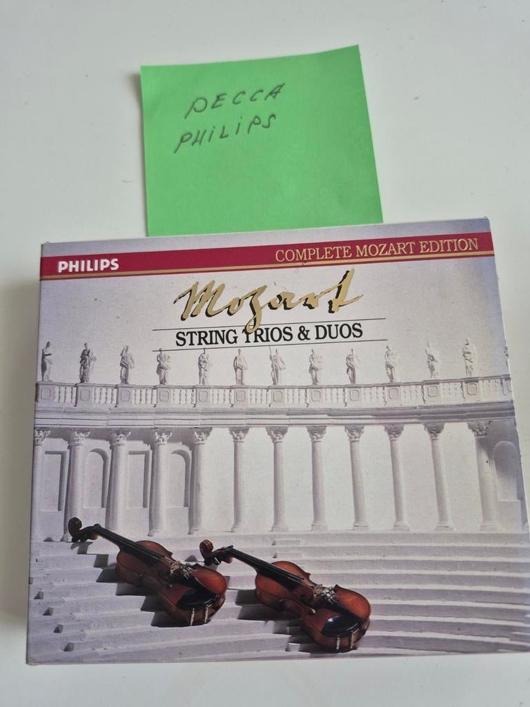 Mozart: Complete Mozart Edition - String Trios & Duos CD, Ophalen of Verzenden, Classicisme, Gebruikt, Kamermuziek