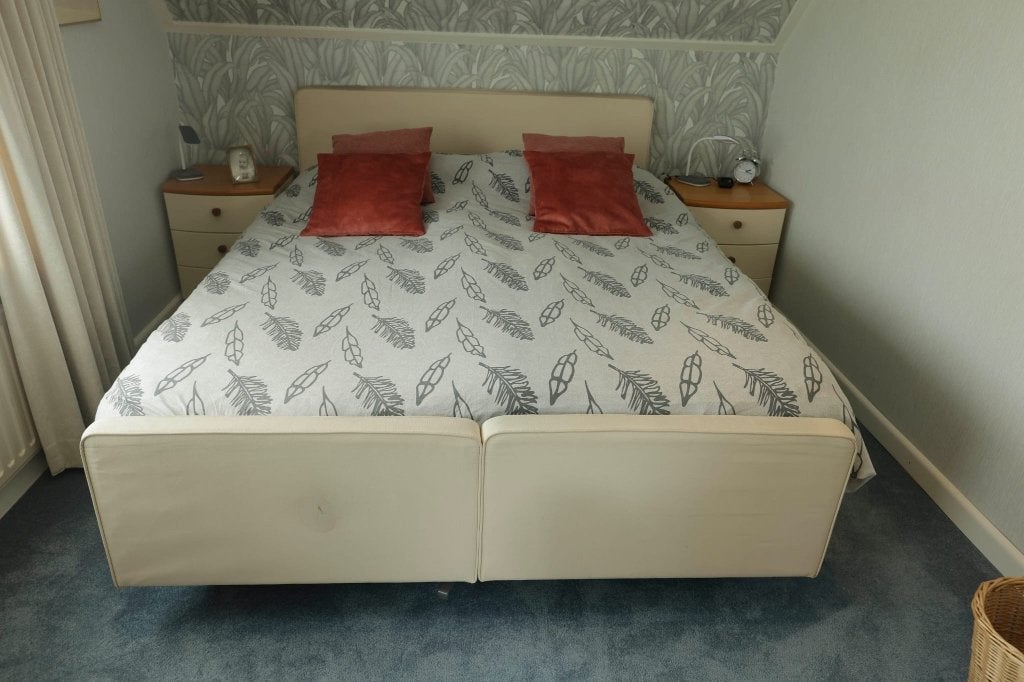 Bed, Ophalen, Tweepersoons, 180 cm, Metaal