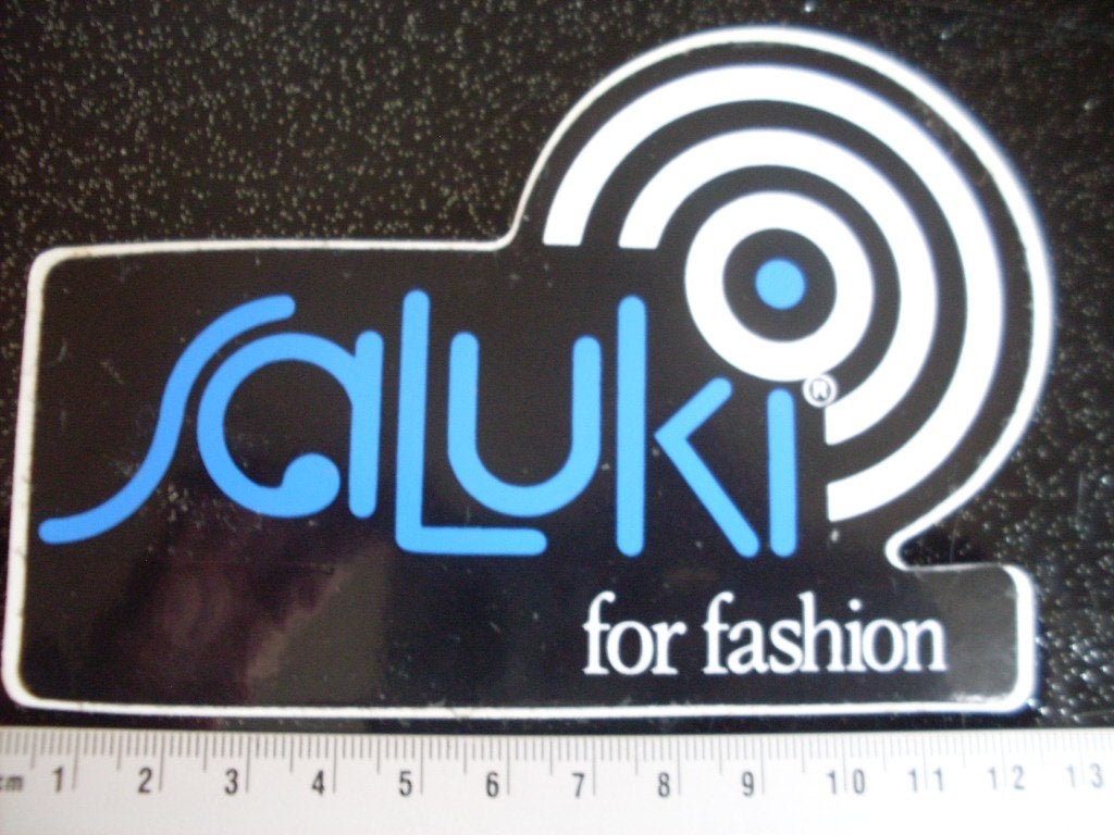 sticker saluki for fashion logo, Verzamelen, Verzenden, Zo goed als nieuw, Merk