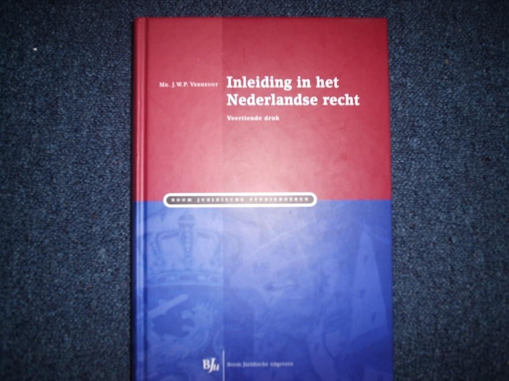 J.W.P. Verheugt - Inleiding in het Nederlandse recht, Boeken, Sociale wetenschap, J.W.P. Verheugt, Ophalen, Gelezen