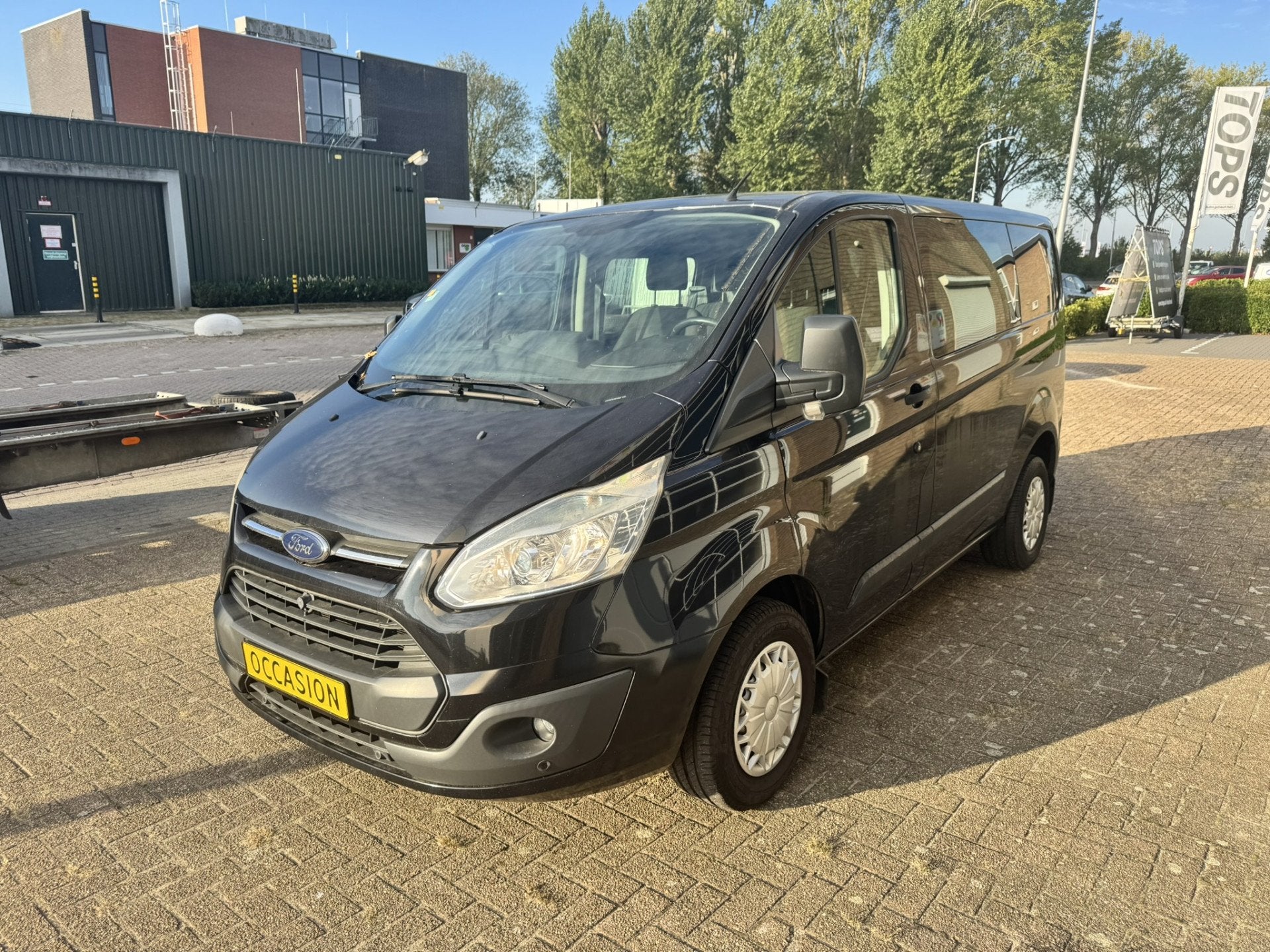 Ford Transit Custom 270 2.2 TDCI L1H1 Trend DC*Airco*EXPORT*, Auto's, Voorwielaandrijving, Gebruikt, 1829 kg, 4 cilinders