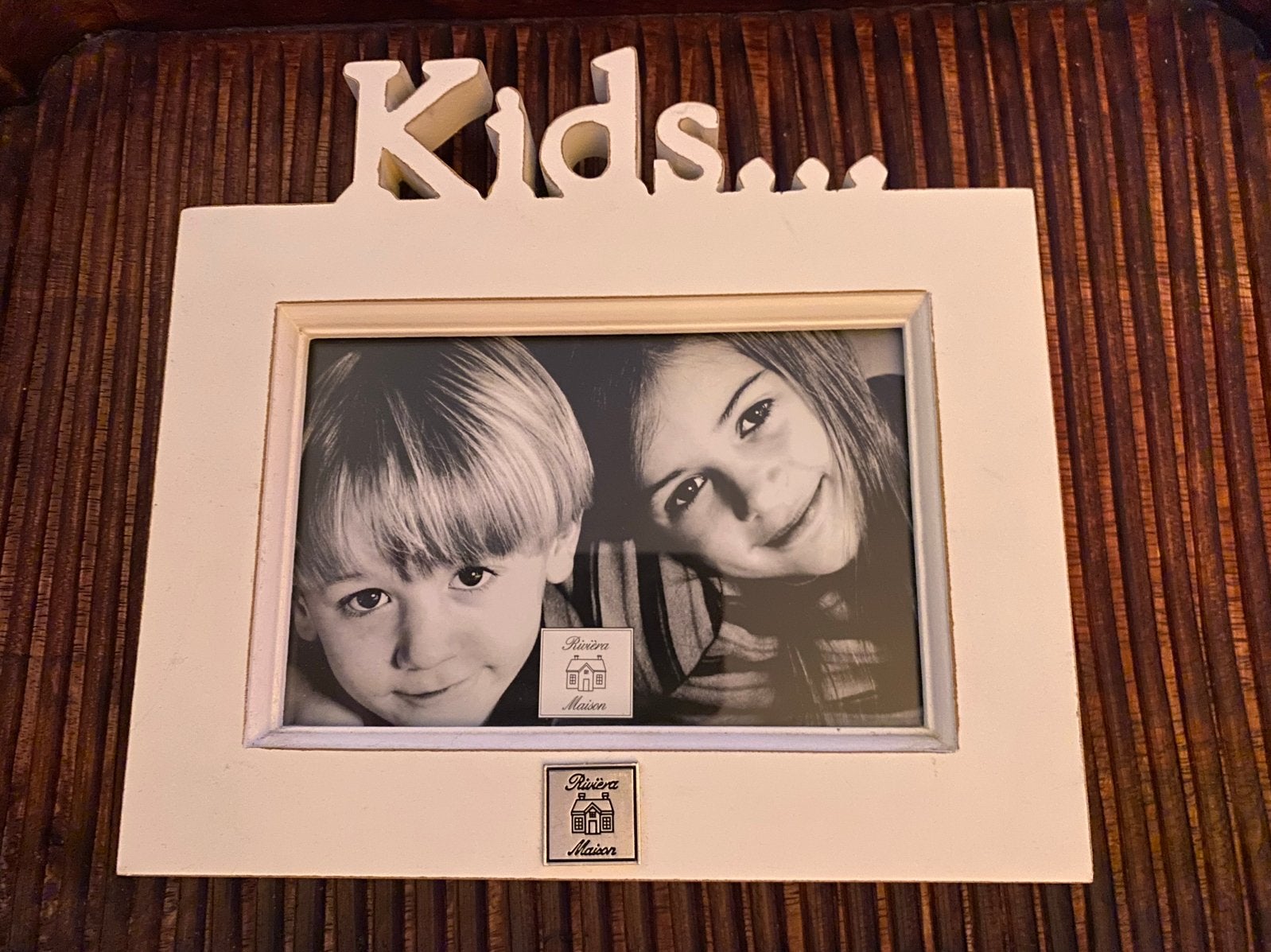 Riviera Maison Kids Fotolijst - Wit Hout, Huis en Inrichting, Woonaccessoires | Lijsten, Ophalen of Verzenden, Zo goed als nieuw