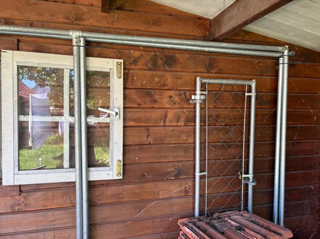 Frame voor hondenkennel / buitenren, Dieren en Toebehoren, Ophalen, Hondenkennel, 100 cm of meer, 110 cm of meer