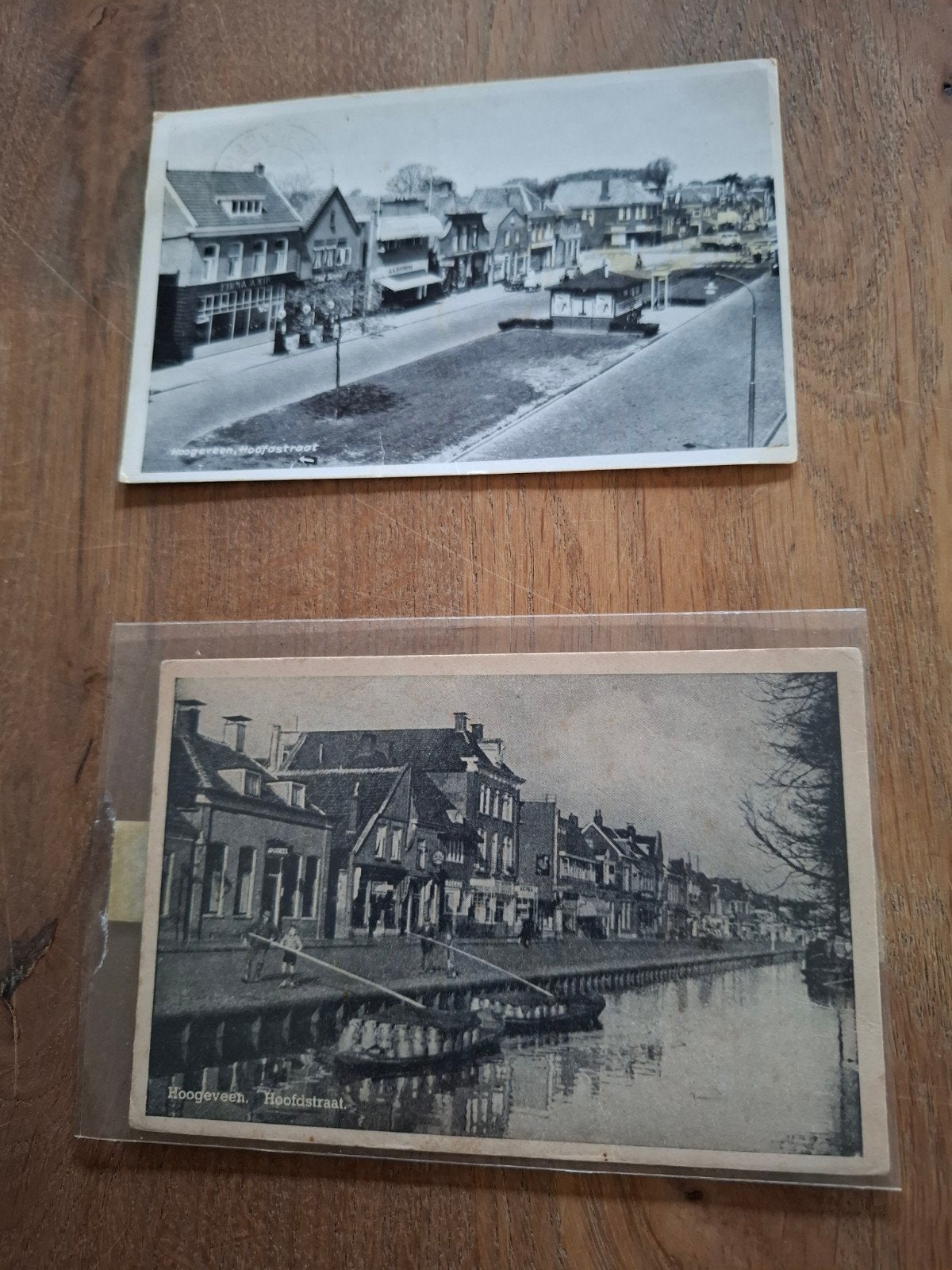 5 oude ansichtkaarten uit Hoogeveen, Ophalen of Verzenden, Drenthe