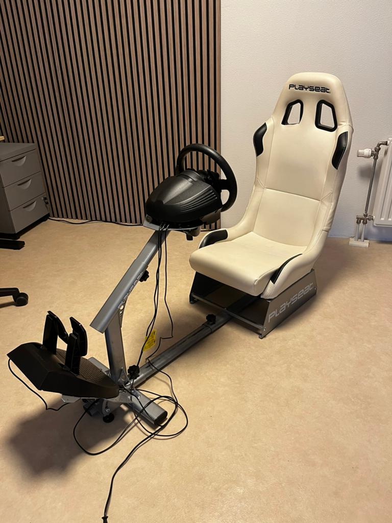 Playseat met stuur en schakelpook, Ophalen, Racestoel, Xbox, Zo goed als nieuw