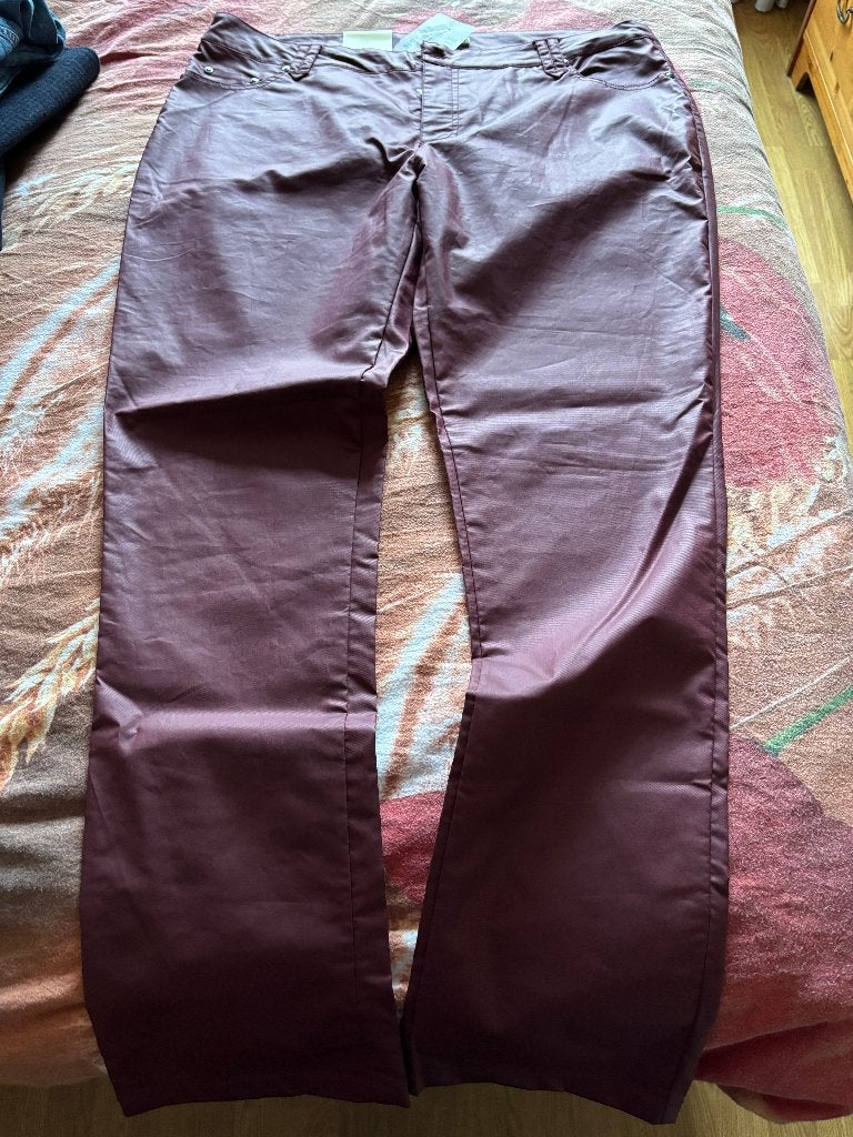 NIEUW: Wijnrode Micha Jeans in maat 44 (48) model Emma, Kleding | Dames, Micha Jeans, Maat 42/44 (L), Nieuw, Ophalen of Verzenden