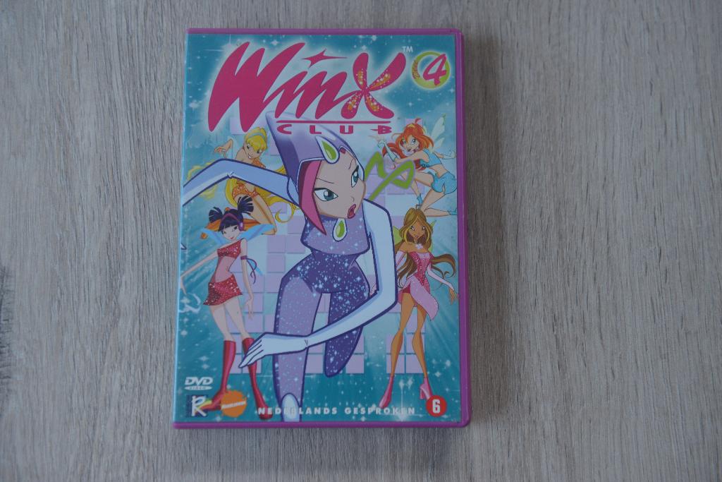 WINX CLUB DEEL 4 NEDERLANDS GESPROKEN, Cd's en Dvd's, Alle leeftijden, Verzenden, Zo goed als nieuw, Amerikaans