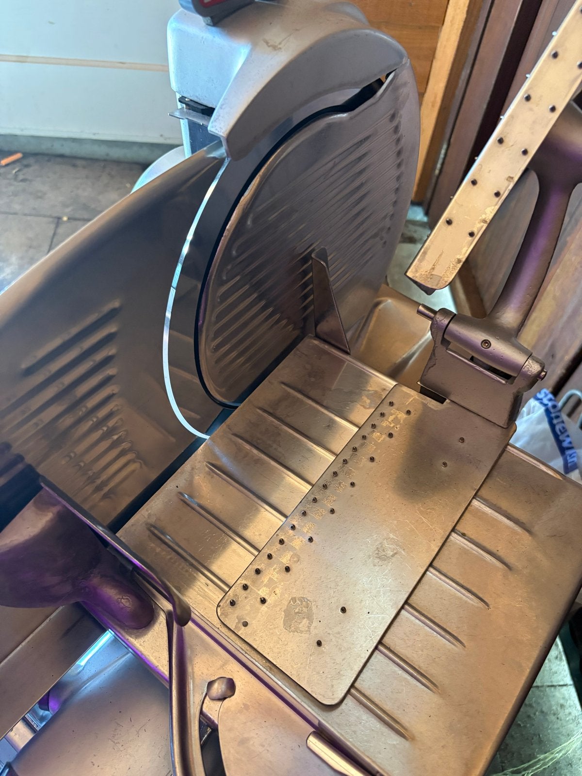 Van Berkel snijmachine type 834, Ophalen, Gebruikt