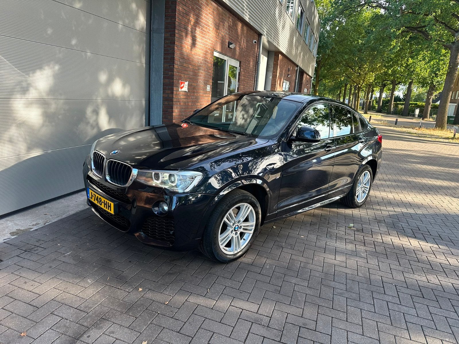 BMW X4 Xdrive 20i 184pk Aut 2017 Carbon Black, Auto's, Beige, Zwart, 14 km/l, X4