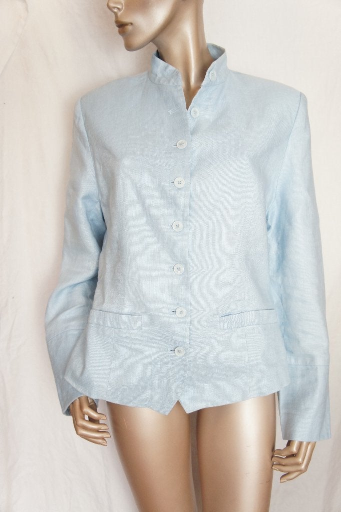 PULLS jasje maat 42 100% LINEN, Maat 42/44 (L), Zo goed als nieuw, Jasje, Verzenden