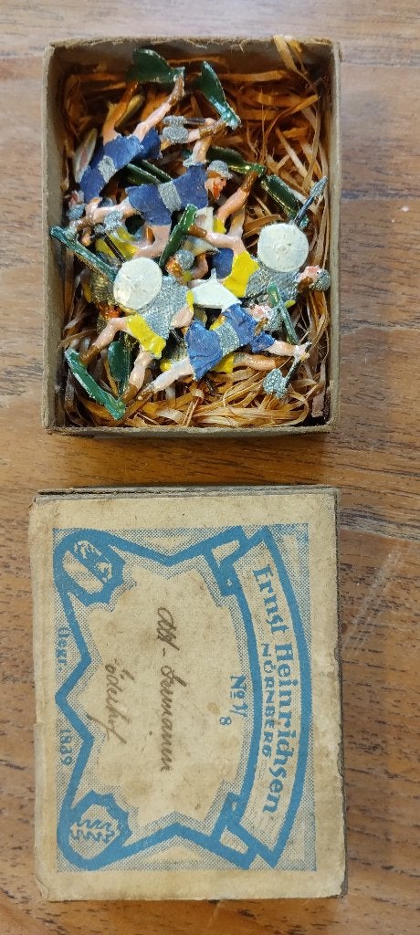 Flachfiguren, tinnen soldaatjes, Ophalen of Verzenden