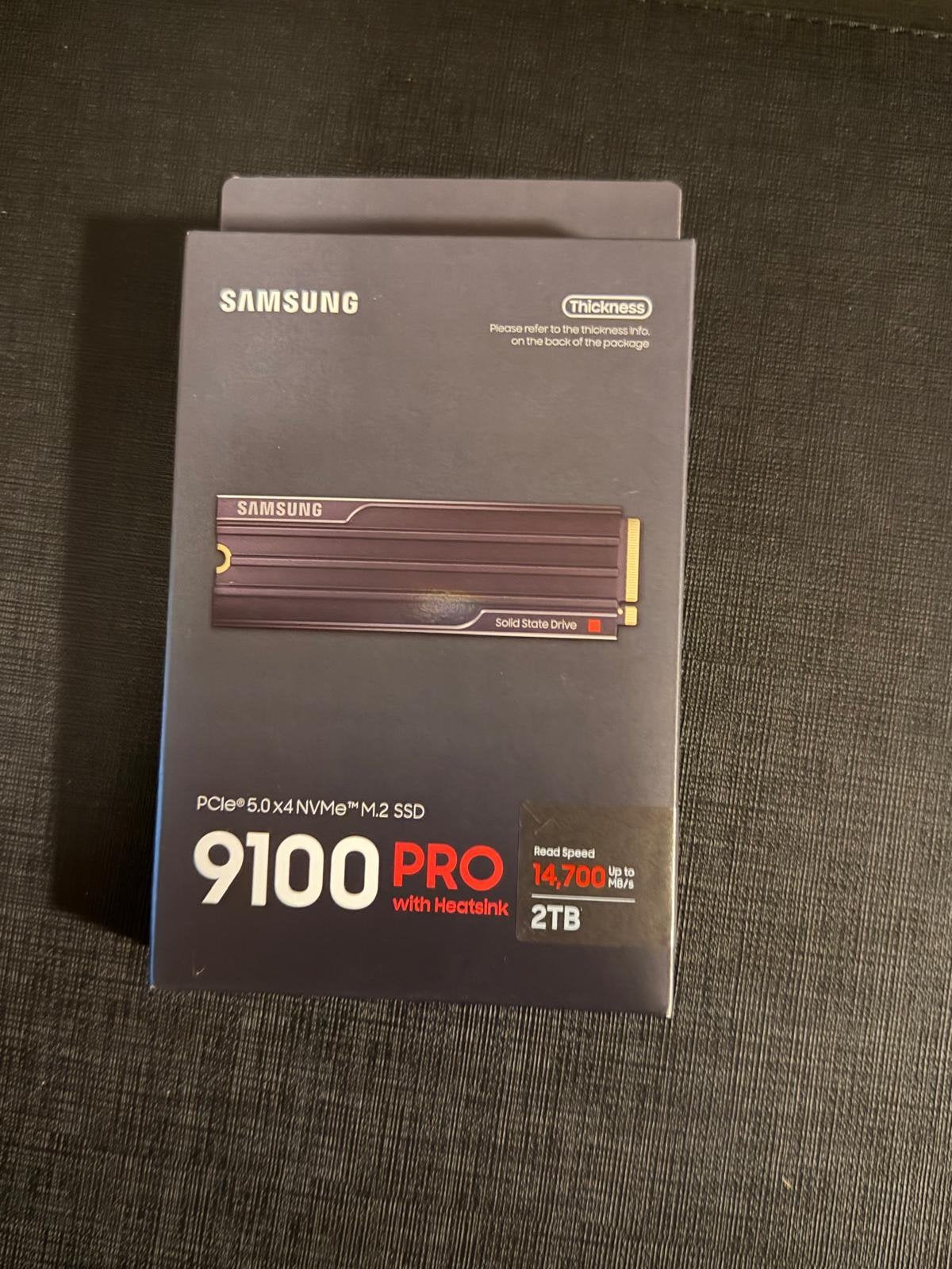 Samsung 9100 Pro M.2 SSD 2TB, Ophalen of Verzenden, Zo goed als nieuw