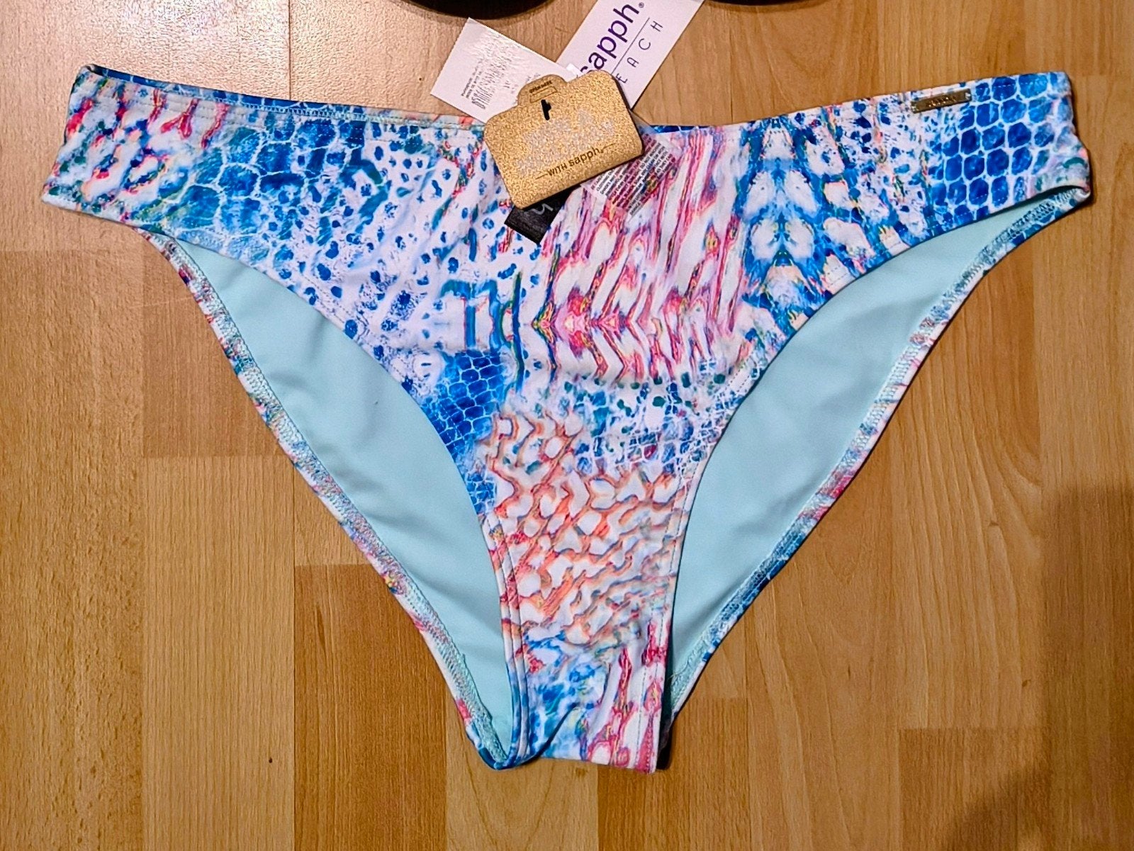 Sapph Beach bikinibroekje XL - Nieuw met kaartjes, Sapph Beach, Meerkleurig, Nieuw, Ophalen of Verzenden