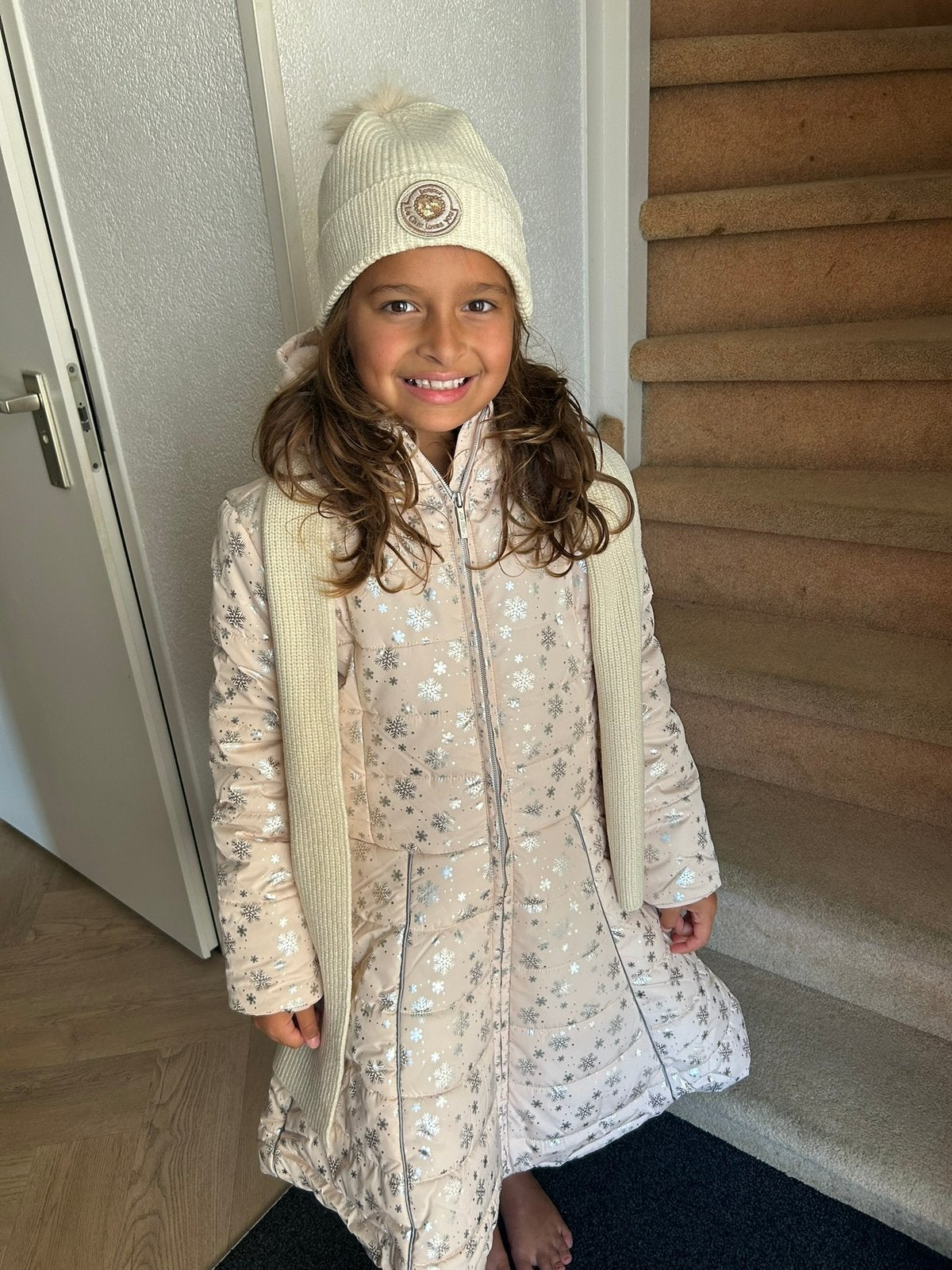 Le chic winterjas, maat 140, Ophalen of Verzenden, Nieuw, Meisje, Jas