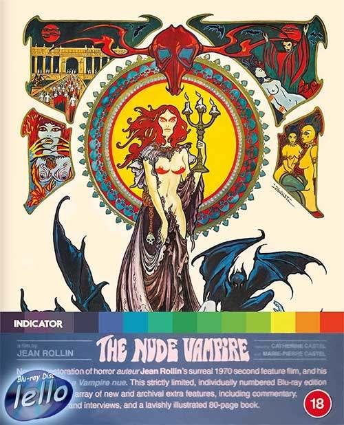 Blu-ray: Jean Rollin's The Nude Vampire L.E. (1970) UK nNLO, Ophalen of Verzenden, Nieuw in verpakking, Horror
