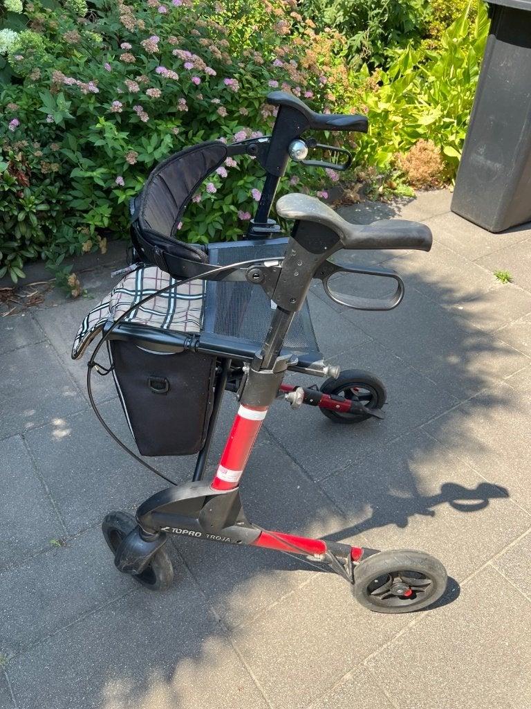 Rollator Burberry, Ophalen, Opvouwbaar, Gebruikt
