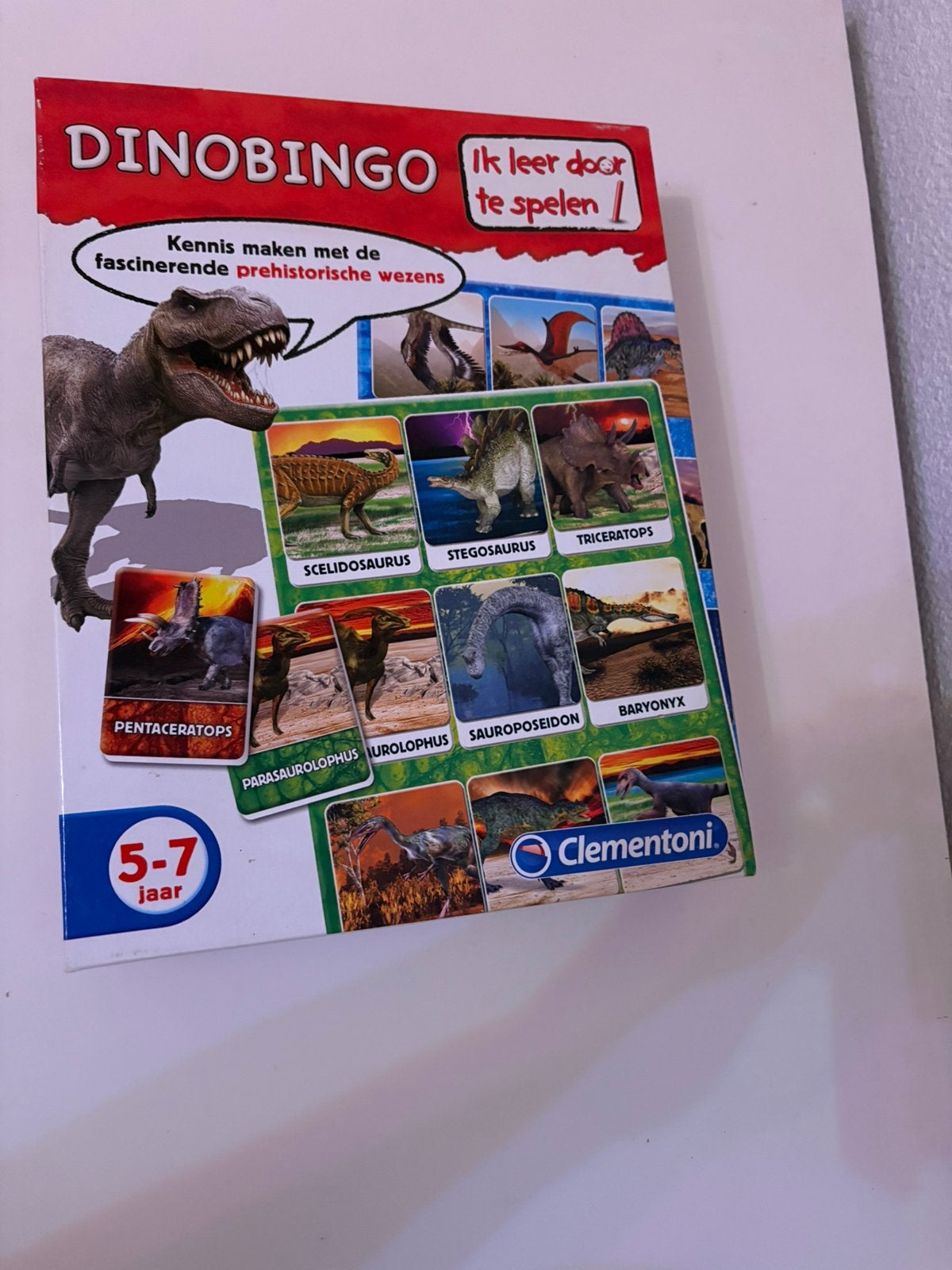 Dino bingo, Ophalen of Verzenden, Zo goed als nieuw, Speelkaart(en)