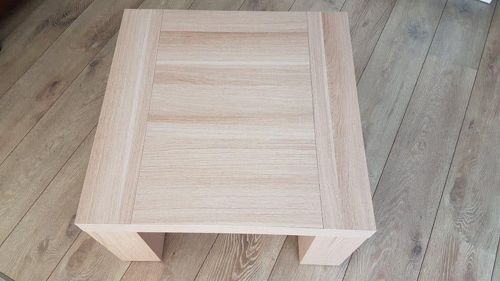 gratis salon tafel (70 x  70 x 39 cm), Ophalen, Gebruikt, 50 tot 100 cm, Vierkant