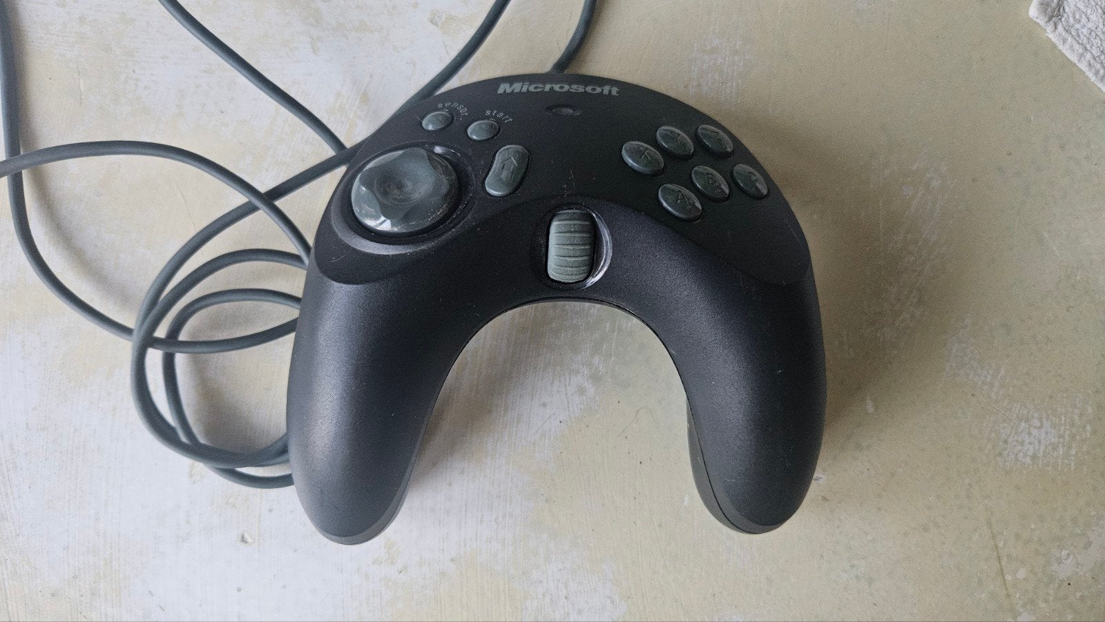 Microsoft SideWinder Sensor Game Device Gameport/USB, 1 speler, Ophalen of Verzenden, Gebruikt, Vanaf 3 jaar